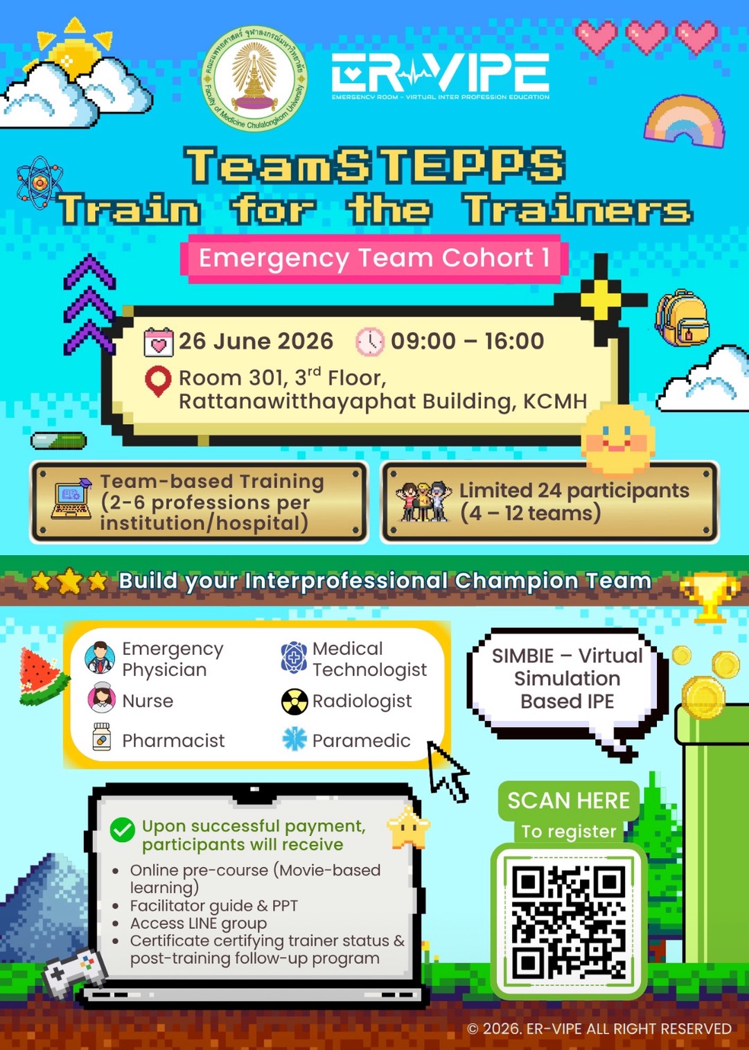 TeamSTEPPS Train for the Trainers: Emergency Team Cohort รุ่นที่ 1
