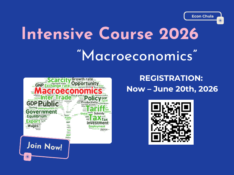Intensive Course 2026 : Macro Economics
